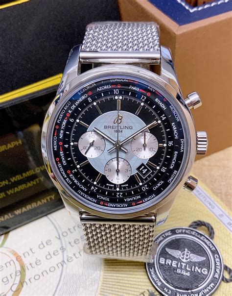 breitling transocean watch snob|Breitling watches Transocean chronograph.